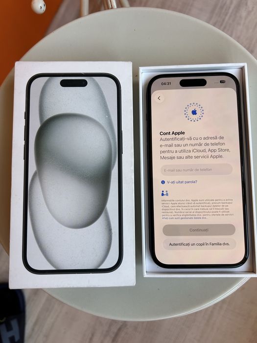 Iphone 15 128 gb black NOU !!