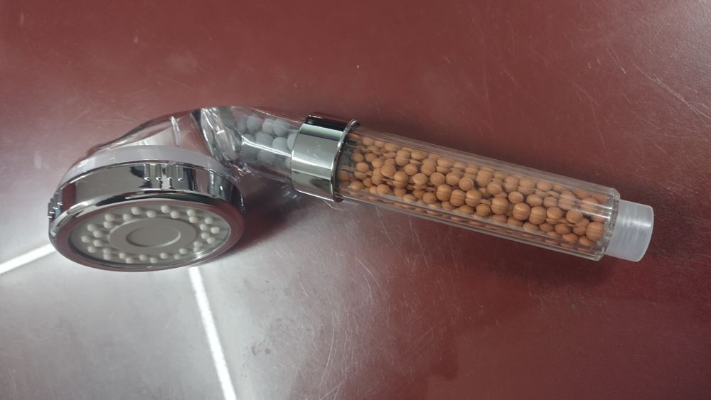 Спа душ слушалка с турмалинови топчета и германий