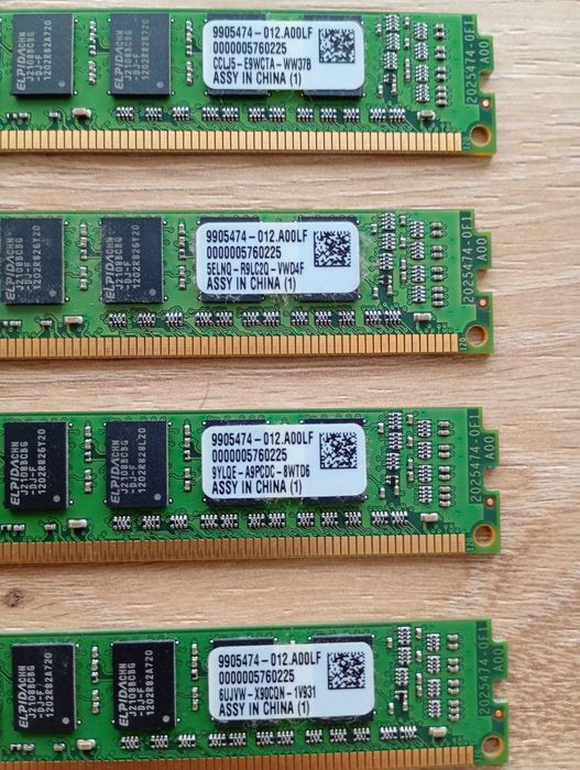 Kit Memorie RAM DDR3 - 8GB (4x2GB) sau 4GB (2x2GB) -> Kingston ValueRAM 1333MHz CL9