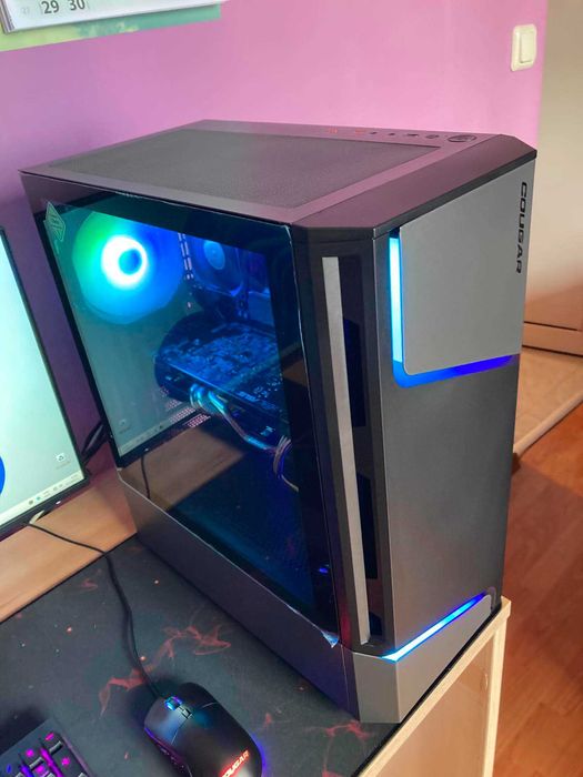 Геймърски компютър AMD 6x3,5 GHz, NVIDIA GTX 660, 16GB RAM, SSD, HDD, Windows 11 Pro