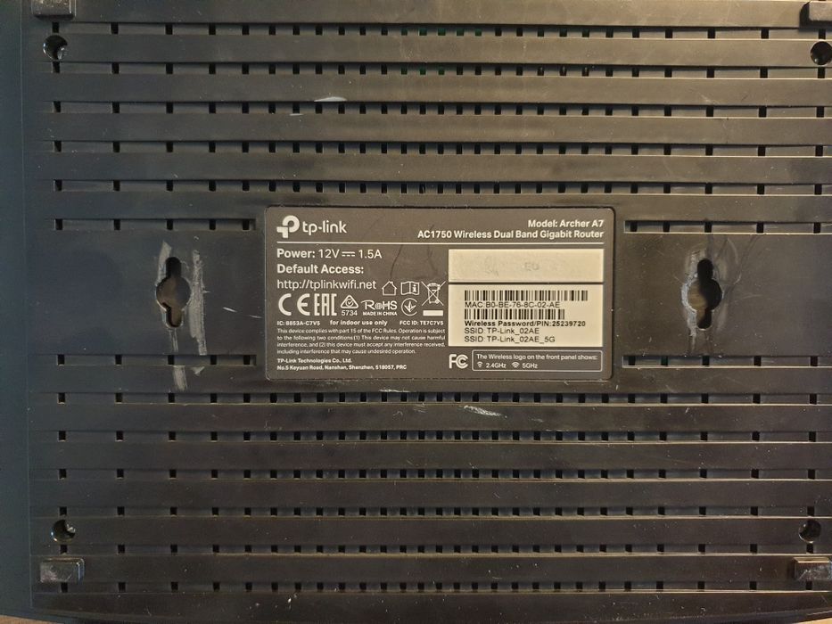 Router Tp-link Archer A7