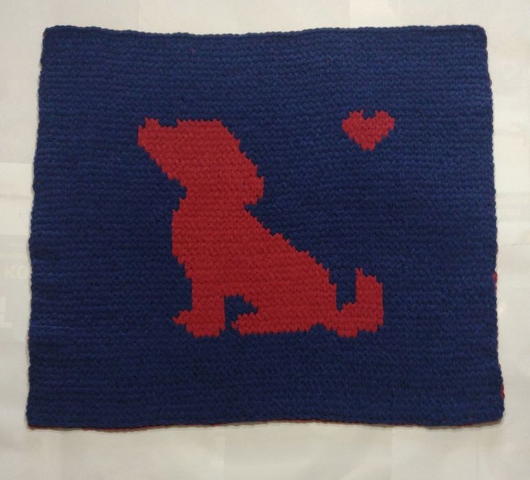 Бебешко одеало ръчно плетено