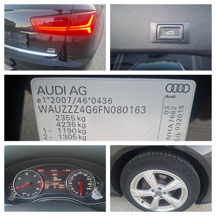 Vand Audi A6 Automat Ultra Facelif 2.0 TDI  190 CP  Euro 6 S-Line