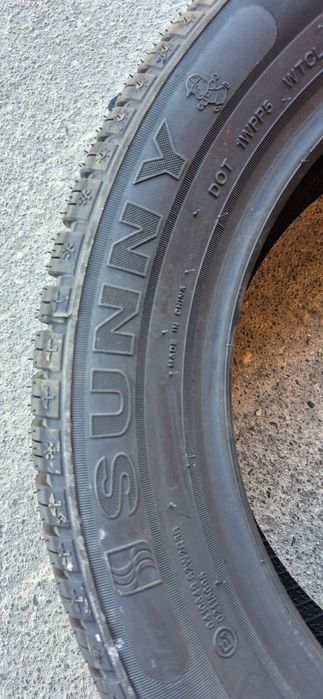 4 anvelope M+S noi Sunny 195/55/16,dot 2025.Pretul este pe bucata.