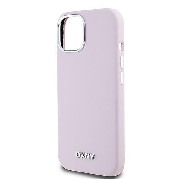 Dkny dkhmp15ssmchlp iphone 15 / 14 / 13 6.1" pink hardcase liquid sili