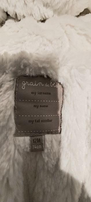 Salopeta bebelus de fas 12 luni