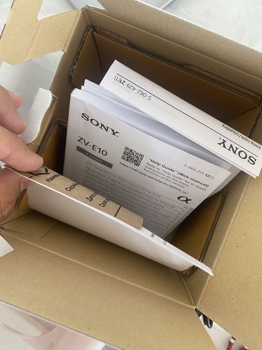Продам камеру sony zv-E10