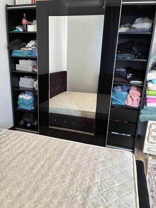 Спальный комплект (диван, сандык, шифонер)