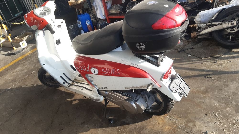 Скутер Ламбрета(Lambreta)-На части