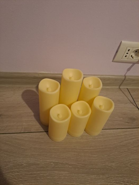 6 lumanari electrice