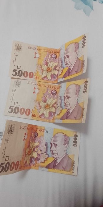 Bancnota de 5.000 Lei vechi