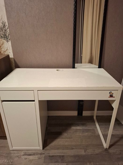 Ikea Desk, White, MICKE