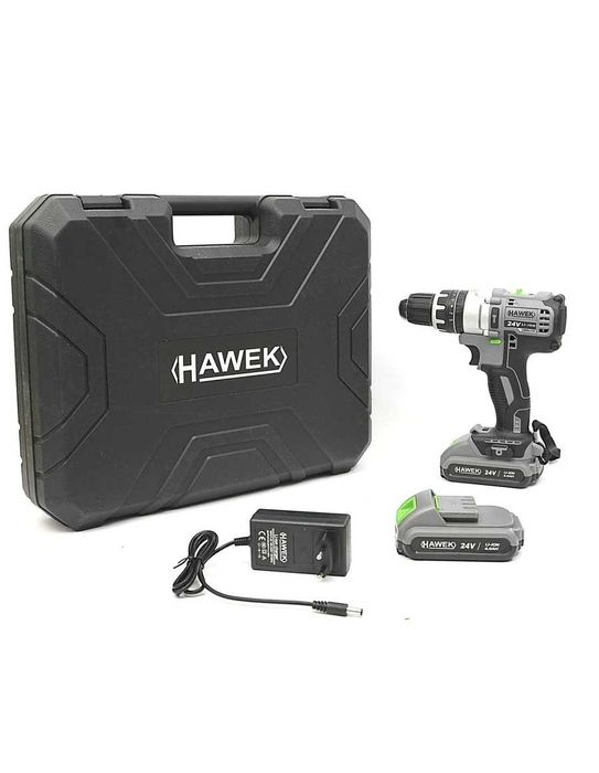 Акумулаторен ударен винтоверт с две батерии HAWEK