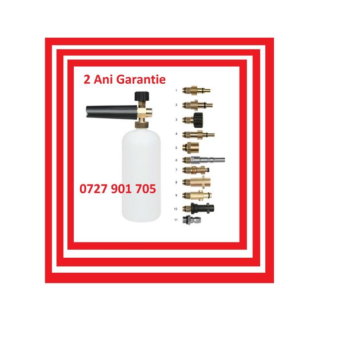 Lance Spuma Activa PENTRU ORICE APARAT Home sau Profesional Pistol