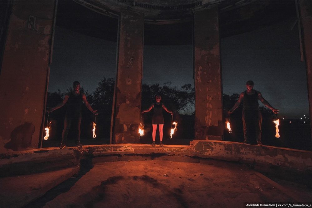 Огненное шоу ATON. FIRE SHOW