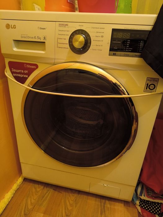 Продам стиральную машину LG Direct Drive 6.5 кг (с паром)