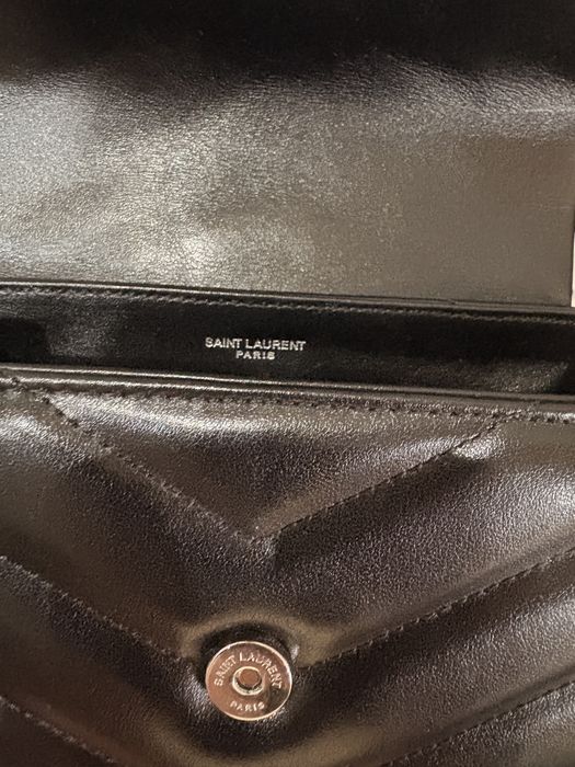 Geanta YSL Loulou neagra originala