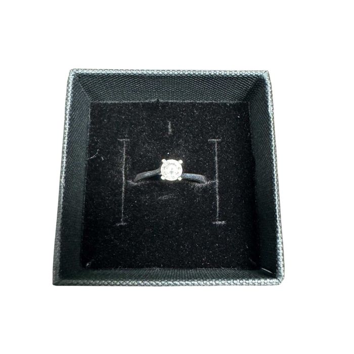 Пръстен 14к Бяло Злато С Камък | Gold | Bqlo Zlato