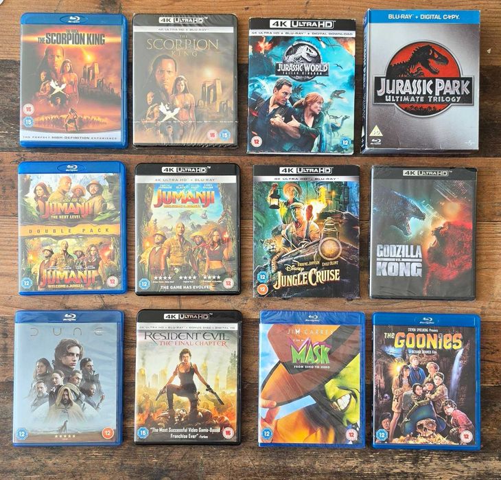 Филми Blu Ray и 4к