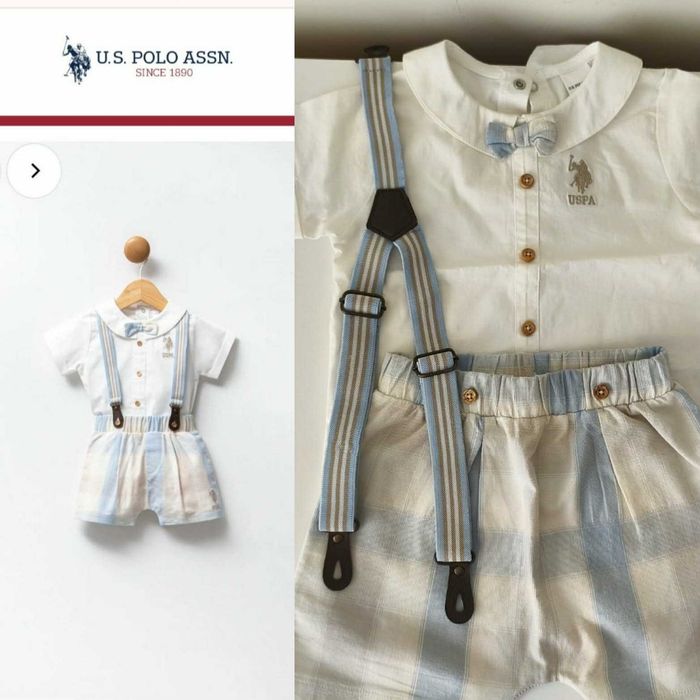 Официални комплекти за кръщене, рожден ден за момче - US Polo