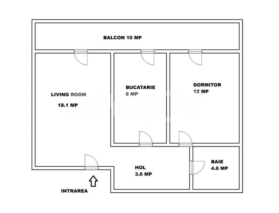 Apartament decomandat de vanzare 2 camere etaj 1 lift balcon bloc nou — fotografia 3
