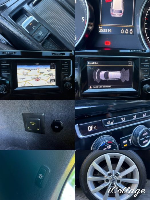 VW Golf 7 2.0 D Highline*Piele*Panoramic*
Bi-Xenon*Euro 6*Distronic*Lane assist