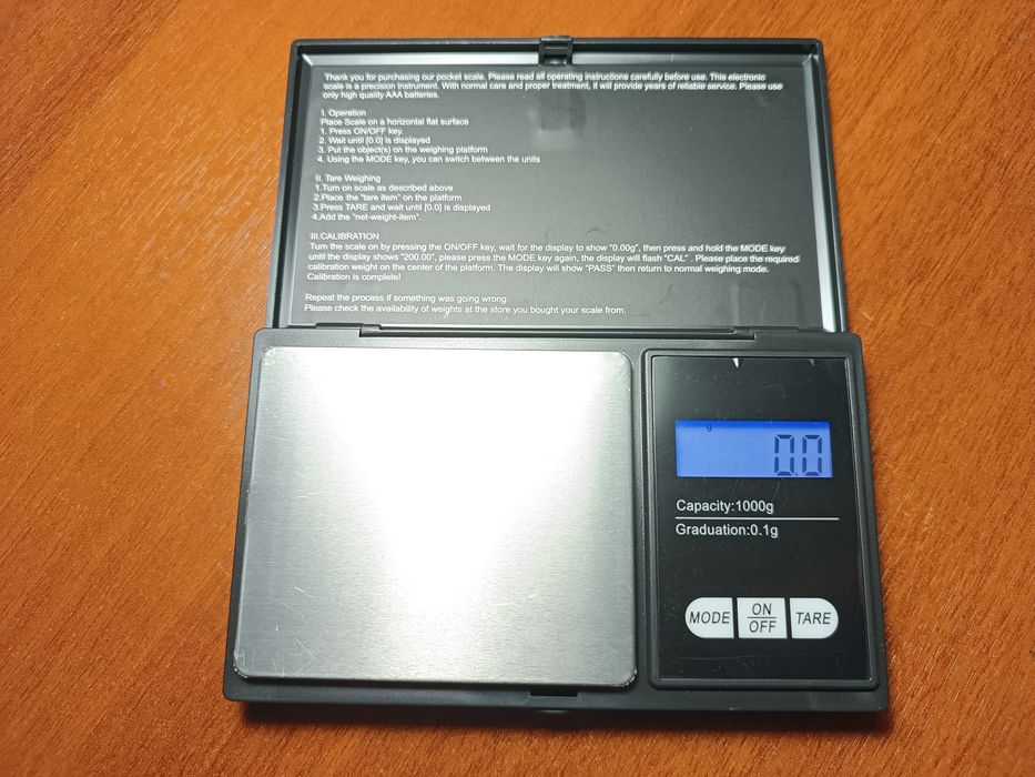 Весы электронные карманные