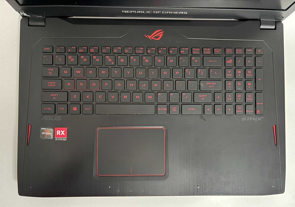 Laptop ASUS ROG GL702ZC 17” pentru piese – placa de bază defectă