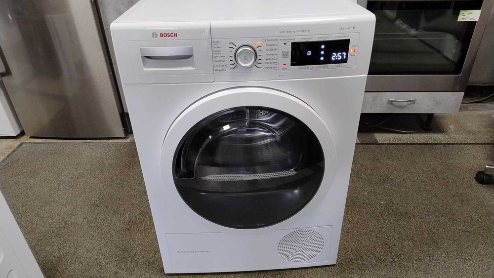 A+++ Сушилня с термопомпа Bosch-Бош 9 кг Series 8 SelfCleaning AutoDry