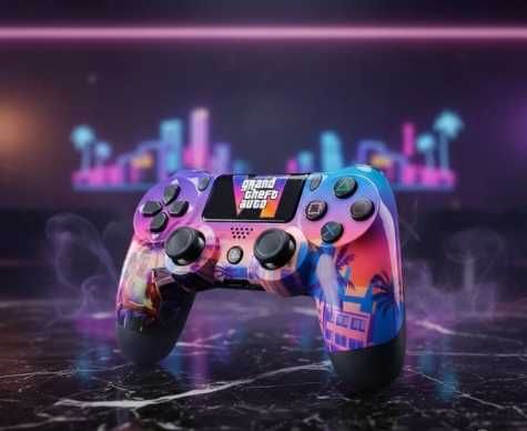 Безжичен джойстик за PS4 GTA VI / FC 2025