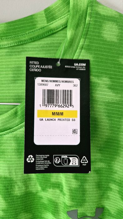 Tricou alergare Under Armour marime M editie 2025 HalfMarathon