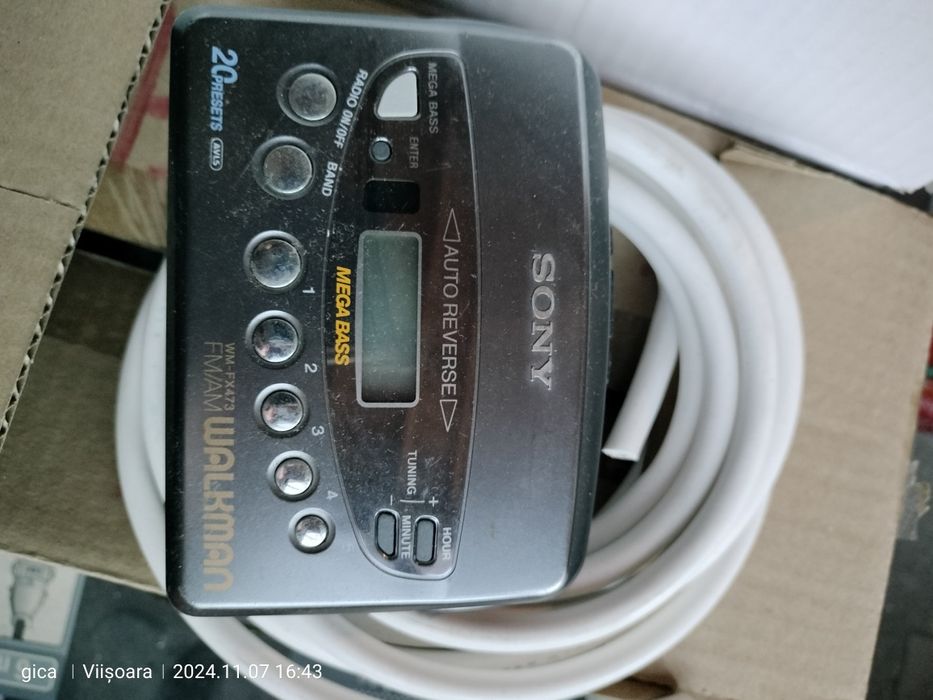 Mini disc și walkman