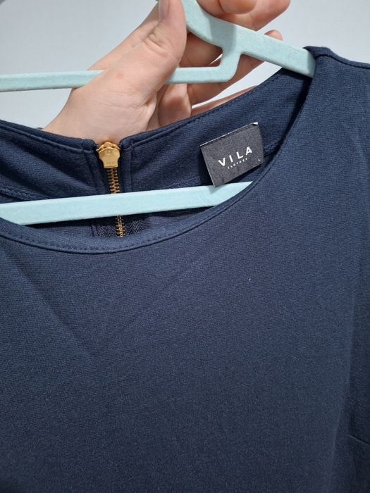 Rochie bleumarin comoda, Vila Clothes, mărimea L