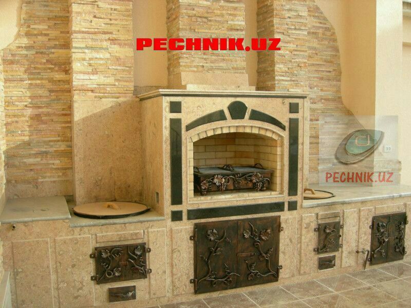 ЛЕТНИЕ КУХНИ. Очаги. Барбекю под ключ