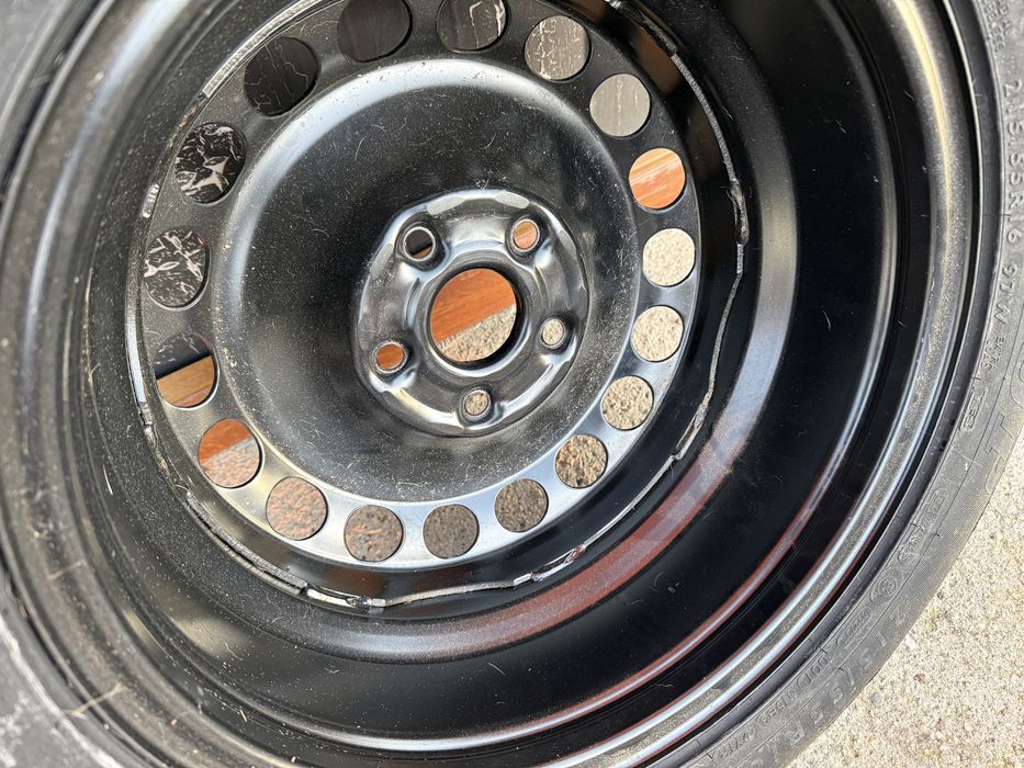 ЧИСТО НОВ КОМПЛЕКТ Авариен 16” Джанта с Гума за -VW/SEAT/SKODA/AUDI-