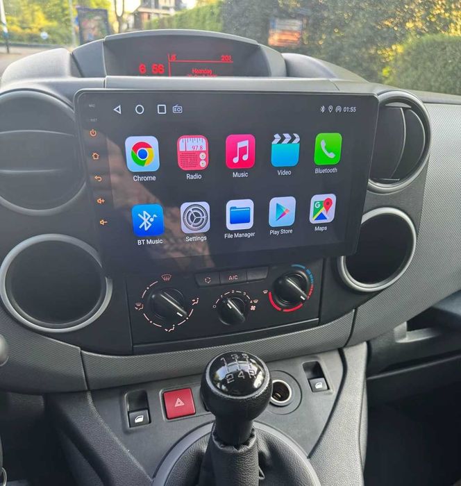 Мултимедия 9" за CITROEN Berlingo PEUGEOT Partner ANDROID 14 CARPLAY