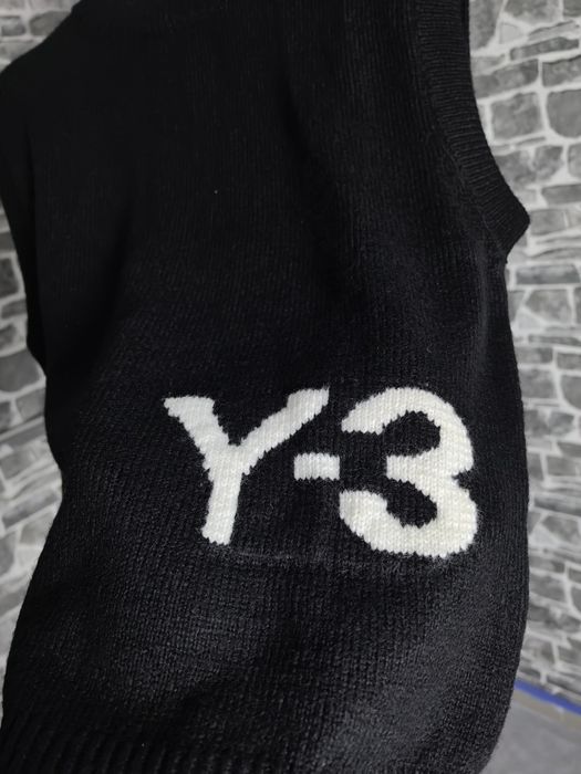 Yohji Yamamoto Y-3 плетен потник