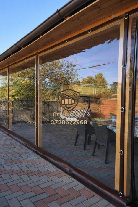 Închideri terase cu folie