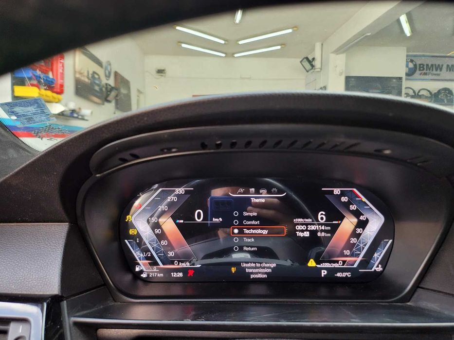 Дигитално табло километраж BMW E60 E61 E63 E90 E92 БМВ Е60 Е63 E65 Е90