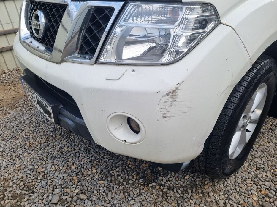 Bara fata Nissan Navara D40 Facelift 2010 - 2015 Super White 326 (1371) Diesel model cu ...