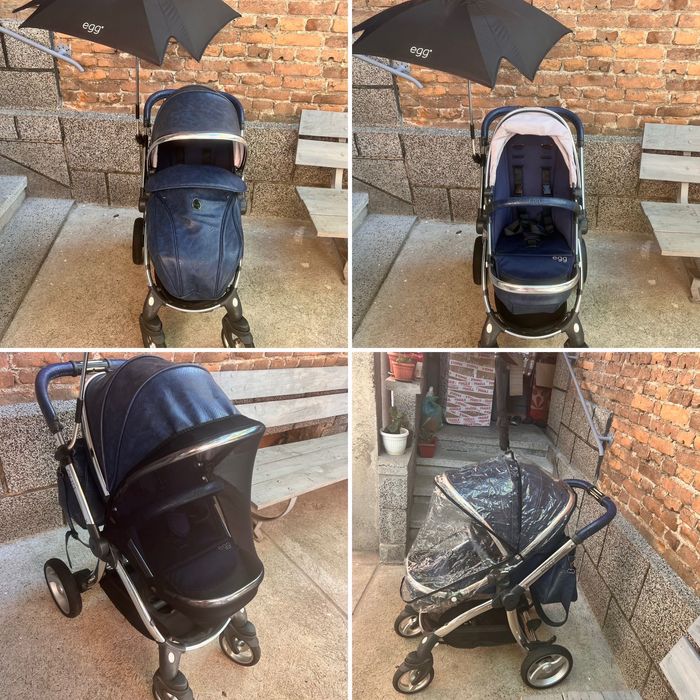 Бебешка и детска количка Egg 3в1 Special Edition Serpent