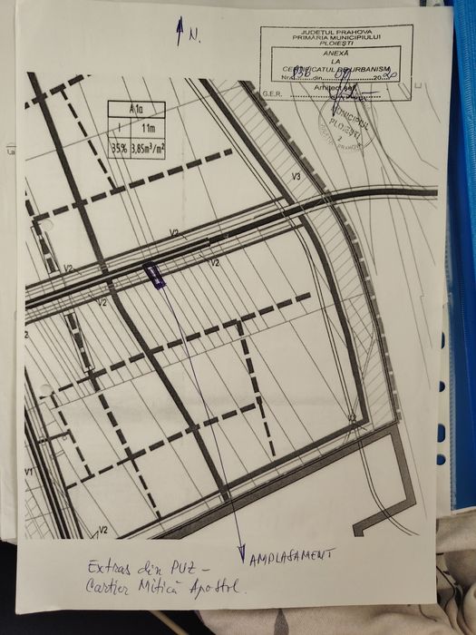 Proprietar vând teren intravilan Ploiești vest