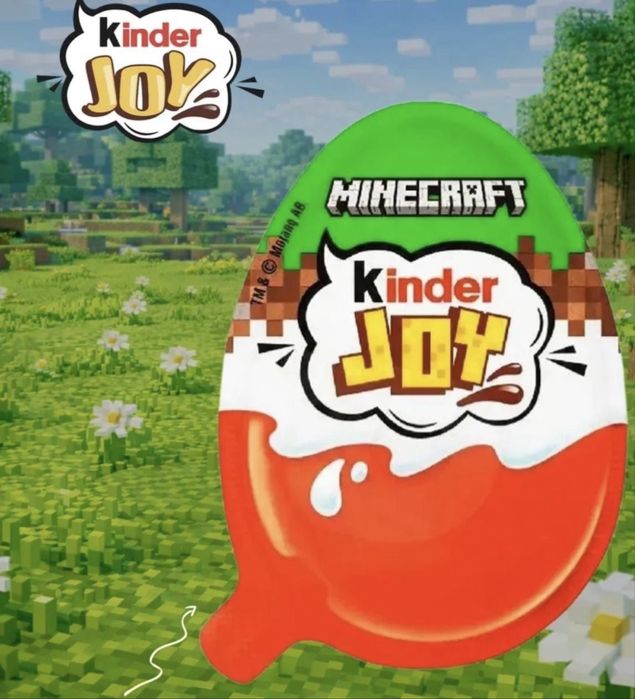 Продам Киндер Joy майнкрафт