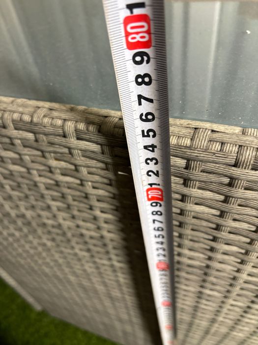 Маса за тераса или градина с два стола