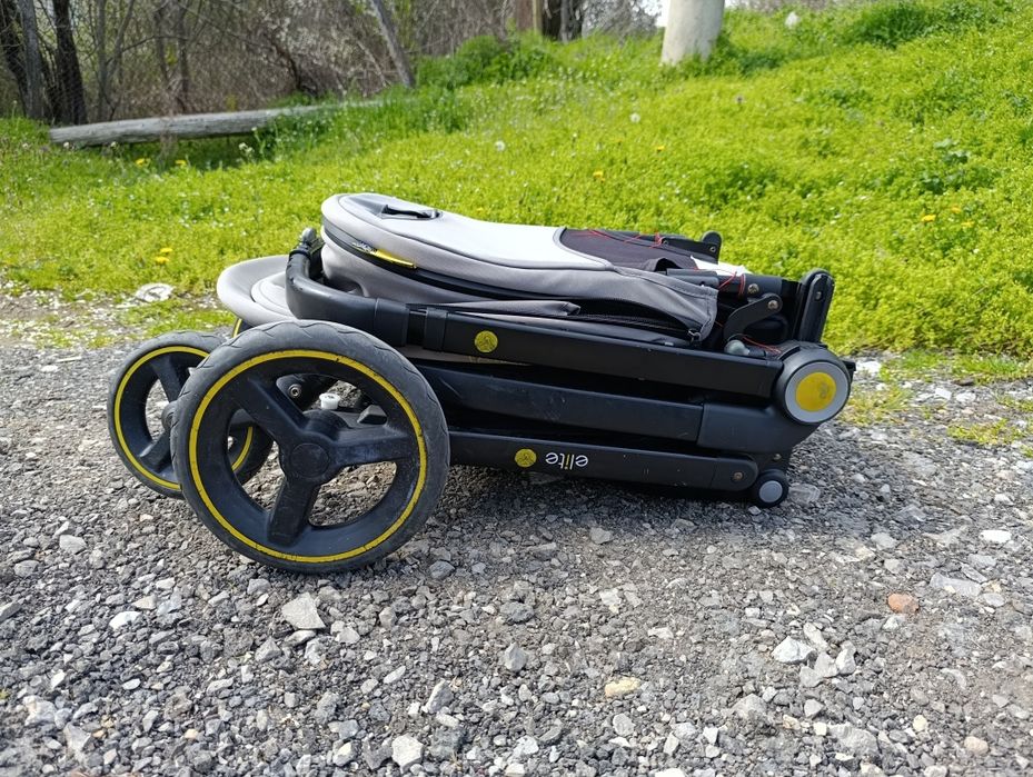 Бебешка количка Chipolino Елит Асфалт