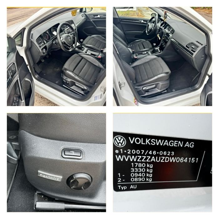 Vw Golf 7 1.4 tsi 140 cai xenon, distronic, navigatie, masaj
