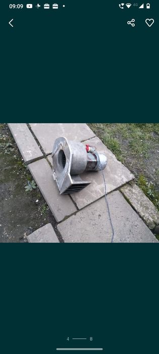 Ventilator, exhaustor, ventilator forja