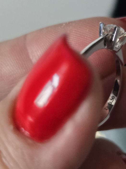 Inel de logodna din aur cu diamant 50 ct