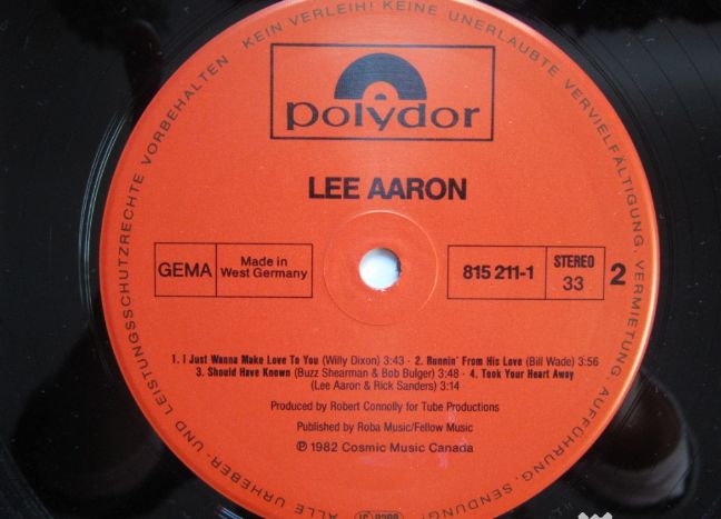 rar Lee Aaron Metal Queen Germany 1984