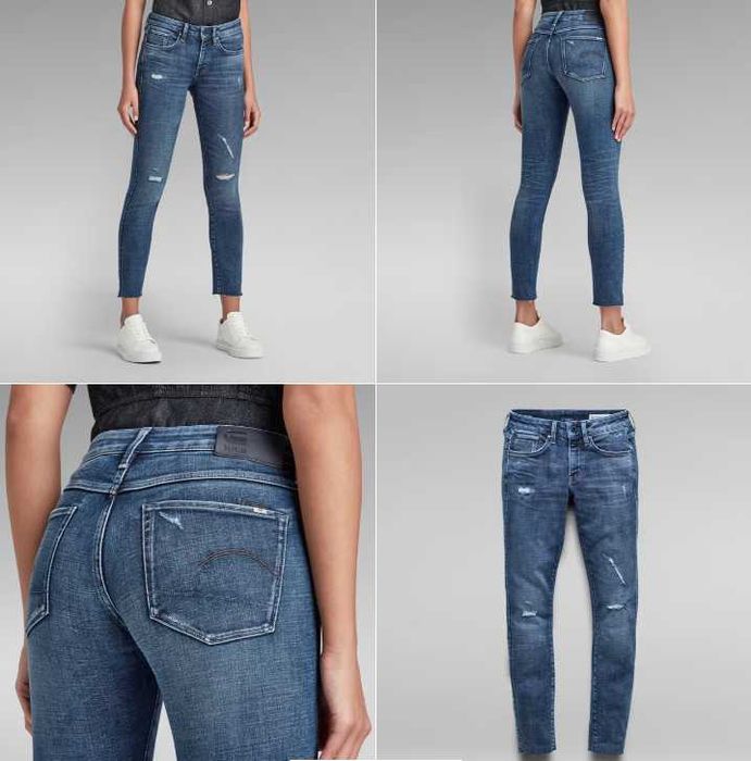 Дънки G-star 3301 Mid Skinny